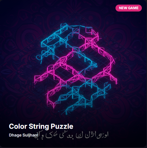 Color String Puzzle