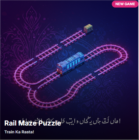 Rail Maze Puzzle