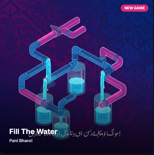Fill The Water