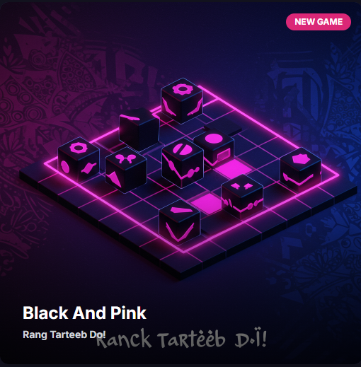 Black And Pink