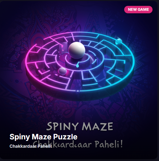 Spiny Maze Puzzle