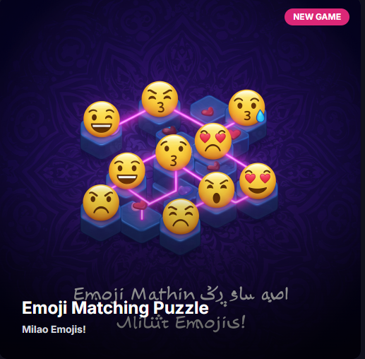 Emoji Matching  Puzzle